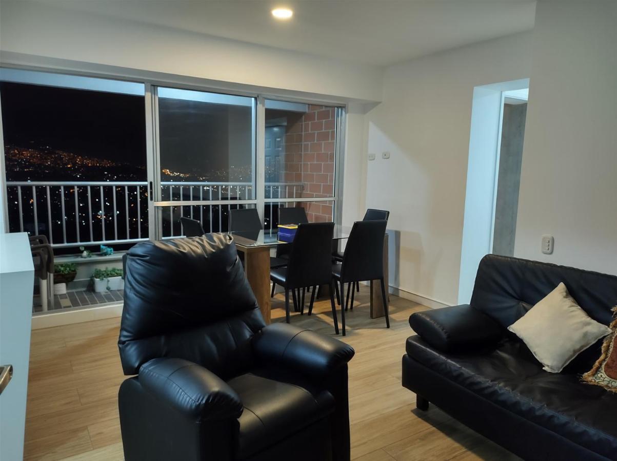 Hermoso Apartamento Con Vista A Todo Medellín Eksteriør billede