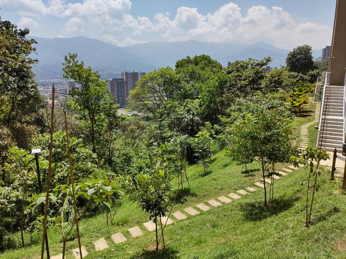 Hermoso Apartamento Con Vista A Todo Medellín Eksteriør billede