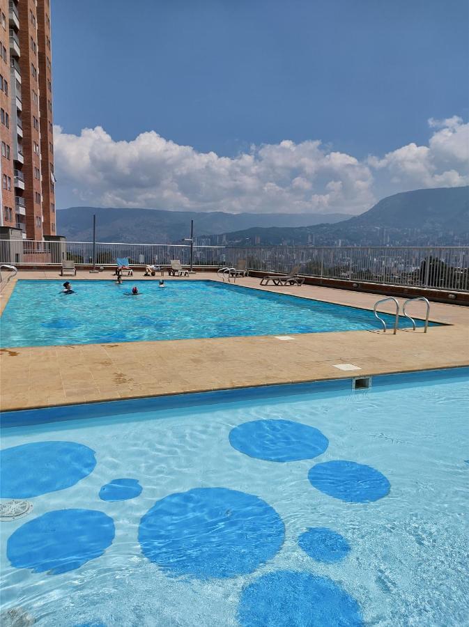 Hermoso Apartamento Con Vista A Todo Medellín Eksteriør billede