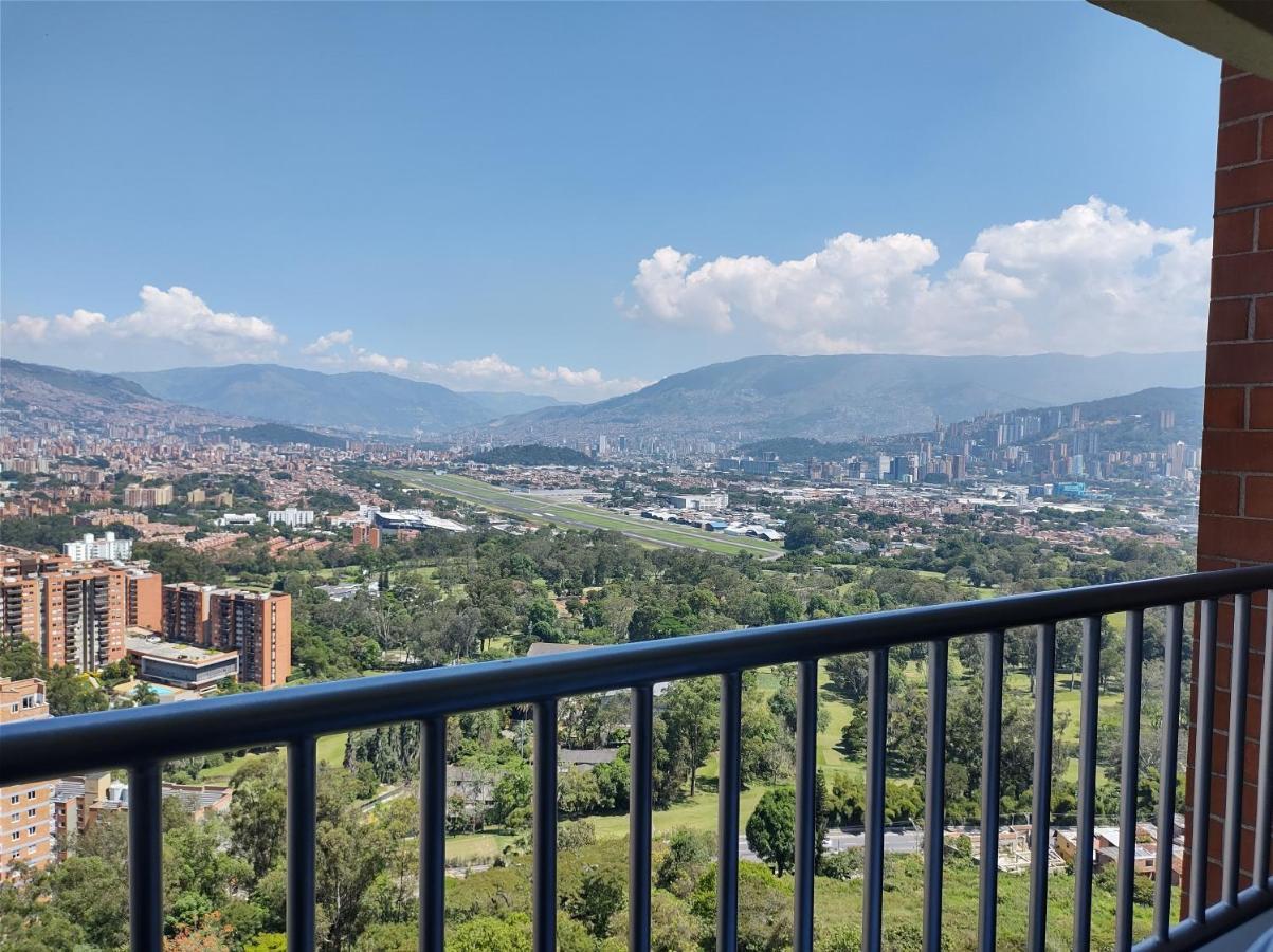 Hermoso Apartamento Con Vista A Todo Medellín Eksteriør billede